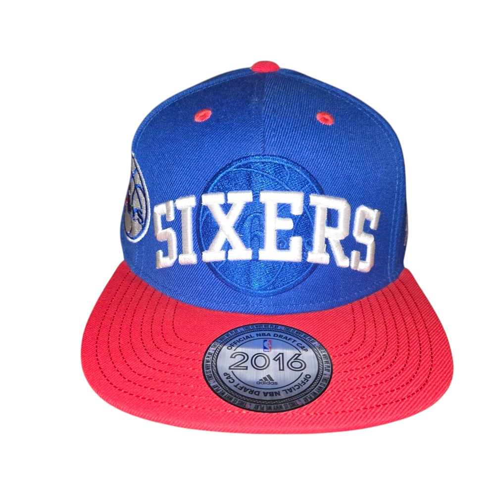 NWT- 76ers 2016 Adidas Snapback